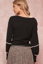 Load image into Gallery viewer, A Textured Knit Cardigan Sweater