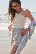 Load image into Gallery viewer, A Pair Of Striped Woven Shorts
