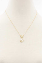Load image into Gallery viewer, Double Flower Necklce