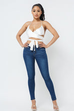 Load image into Gallery viewer, Satin Wrap Around Top