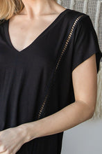 Load image into Gallery viewer, Short Sleeve V Neck Top