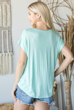Load image into Gallery viewer, Short Sleeve V Neck Top