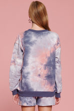 Load image into Gallery viewer, Tie-dye Printed Jersey Top