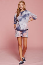 Load image into Gallery viewer, Tie-dye Printed Jersey Top