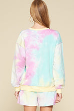 Load image into Gallery viewer, Tie-dye Printed Jersey Top