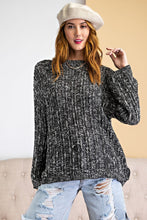 Load image into Gallery viewer, Textured Knitted Sweater