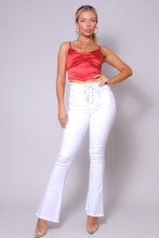 Load image into Gallery viewer, Sexy Spaghetti Strap Ruched Front Scarf Front Top