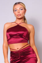 Load image into Gallery viewer, Sexy Halter Front Crop Top