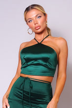 Load image into Gallery viewer, Sexy Halter Front Crop Top
