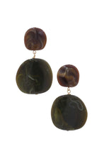 Load image into Gallery viewer, Acetate Resin Double Circle Earring