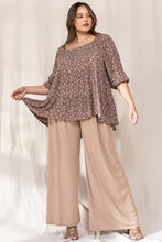 Load image into Gallery viewer, Tiny Floral Printed Square Neckline Top