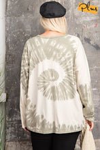 Load image into Gallery viewer, Plus Size Ls Special Washed Poly Rayon Knit Top