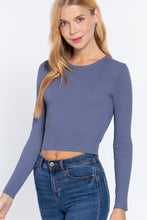 Load image into Gallery viewer, Long Slv Open Back Sweater Top