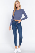Load image into Gallery viewer, Long Slv Open Back Sweater Top