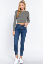 Load image into Gallery viewer, Long Slv Open Back Sweater Top