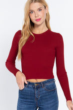 Load image into Gallery viewer, Long Slv Open Back Sweater Top