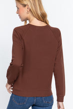 Load image into Gallery viewer, Sequins French Terry Pullover Top