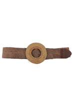 Load image into Gallery viewer, Modern Straw Round Belt