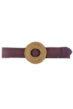Load image into Gallery viewer, Modern Straw Round Belt