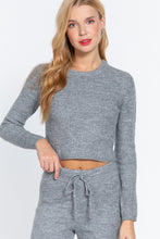 Load image into Gallery viewer, Long Slv Crew Neck Sweater Top