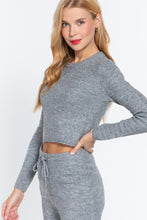 Load image into Gallery viewer, Long Slv Crew Neck Sweater Top