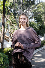 Load image into Gallery viewer, Long Sleeve Cut-out Sweater