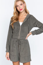Load image into Gallery viewer, Hoodie Terry Towelling Jacket