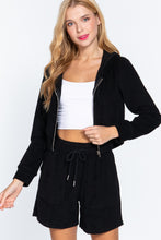 Load image into Gallery viewer, Hoodie Terry Towelling Jacket