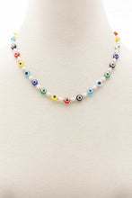 Load image into Gallery viewer, Eye Pearl Bead Necklace