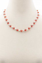 Load image into Gallery viewer, Eye Pearl Bead Necklace