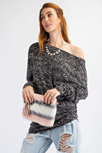 Load image into Gallery viewer, Tribal Printed Knit Top