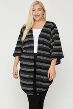 Load image into Gallery viewer, Multi-color Striped Cardigan