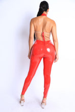 Load image into Gallery viewer, Star Point Sheer Mesh Mix Jumpsuit