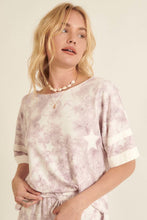 Load image into Gallery viewer, A Star-pattern Tie-dye Knit Top