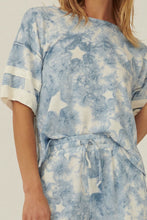 Load image into Gallery viewer, A Star-pattern Tie-dye Knit Top