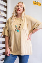 Load image into Gallery viewer, Mineral Washed Cotton Jersey Boxy Tunic