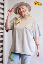 Load image into Gallery viewer, Mineral Washed Cotton Jersey Boxy Tunic
