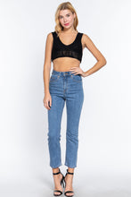 Load image into Gallery viewer, Textured Crop Sweater Tank Top