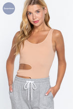 Load image into Gallery viewer, Suave Cut-out Seamless Bodysuit