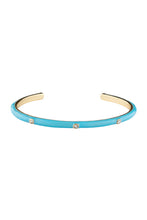 Load image into Gallery viewer, Color Metal Rhinestone Cuff Bracelet