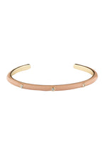 Load image into Gallery viewer, Color Metal Rhinestone Cuff Bracelet