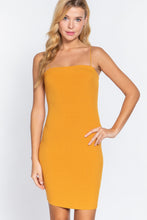 Load image into Gallery viewer, Cami Heavy Rib Mini Dress