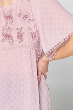 Load image into Gallery viewer, This Detailed Lace Trimmed Bubble Chiffon Blouse