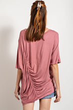 Load image into Gallery viewer, Loose Fit And Ruched Detailing Top