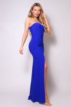 Load image into Gallery viewer, Strapless Sweetheart Maxi Dress