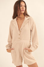 Load image into Gallery viewer, A Woven Corduroy Romper
