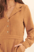 Load image into Gallery viewer, A Woven Corduroy Romper