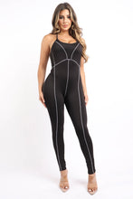 Load image into Gallery viewer, Overlock Line Jumpsuit