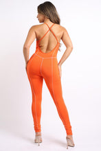 Load image into Gallery viewer, Overlock Line Jumpsuit