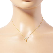 Load image into Gallery viewer, Gold Dipped Cloud Pendant Necklace